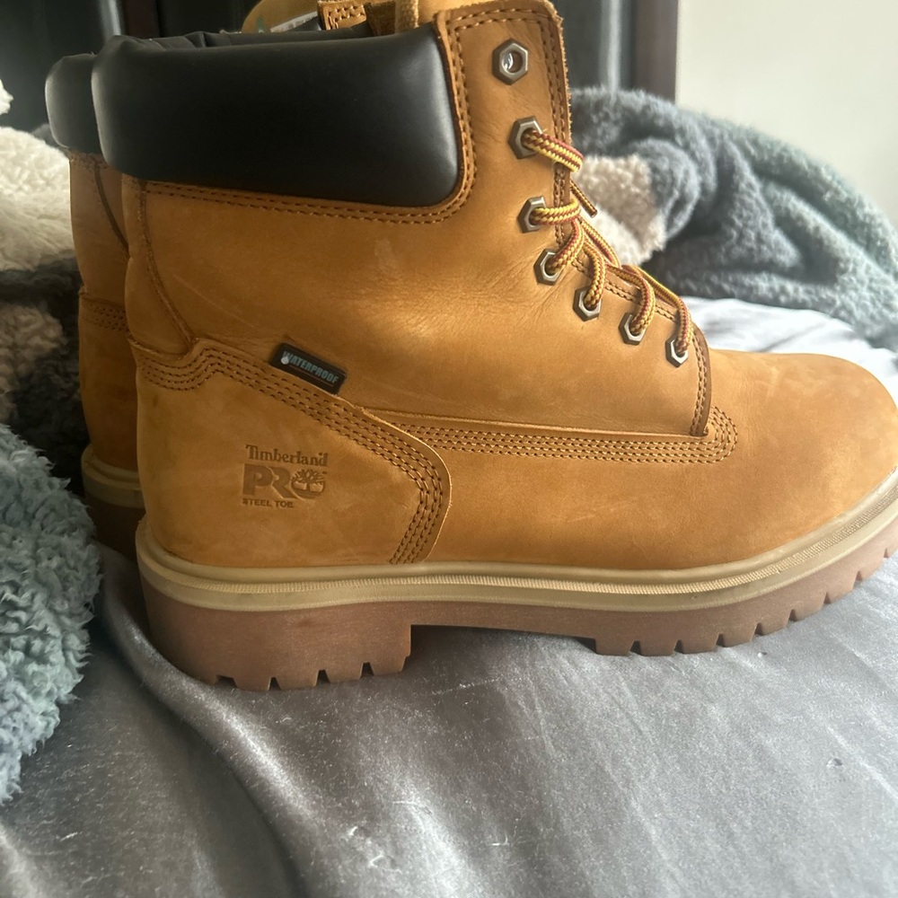 Timberland PRO Men's Brown Leather Boots